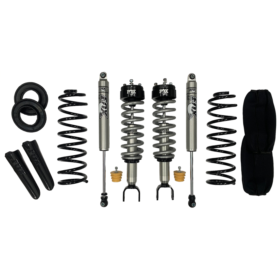 Fox 2.0 Conversion Kit for Ram 1500 3.0L EcoDiesel (2013-2018, 2019-2020 Classic 5-bolt wheel only) With JBA Upper Control Arms