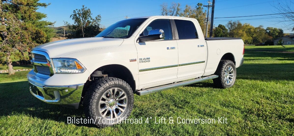 Ram 1500 Bilstein/Zone Offroad 4" & 6" Conversion Kit (2013 - 2018)